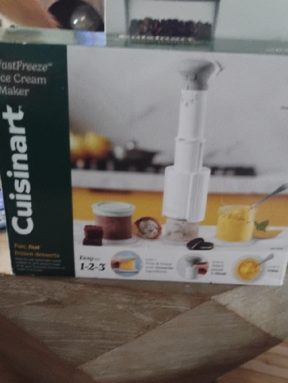 Cuisinart White Ice Cream & Frozen Dessert Maker